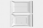 Wet Wipes Pack Mockup, a Packaging Mockup by Unerispace (Thumbnail 3 of 5)