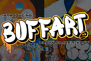 Buffart Urban Graffiti Font, a Serif Font by Graphue (Thumbnail 1 of 9)