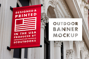 Outdoor Banner Mockup