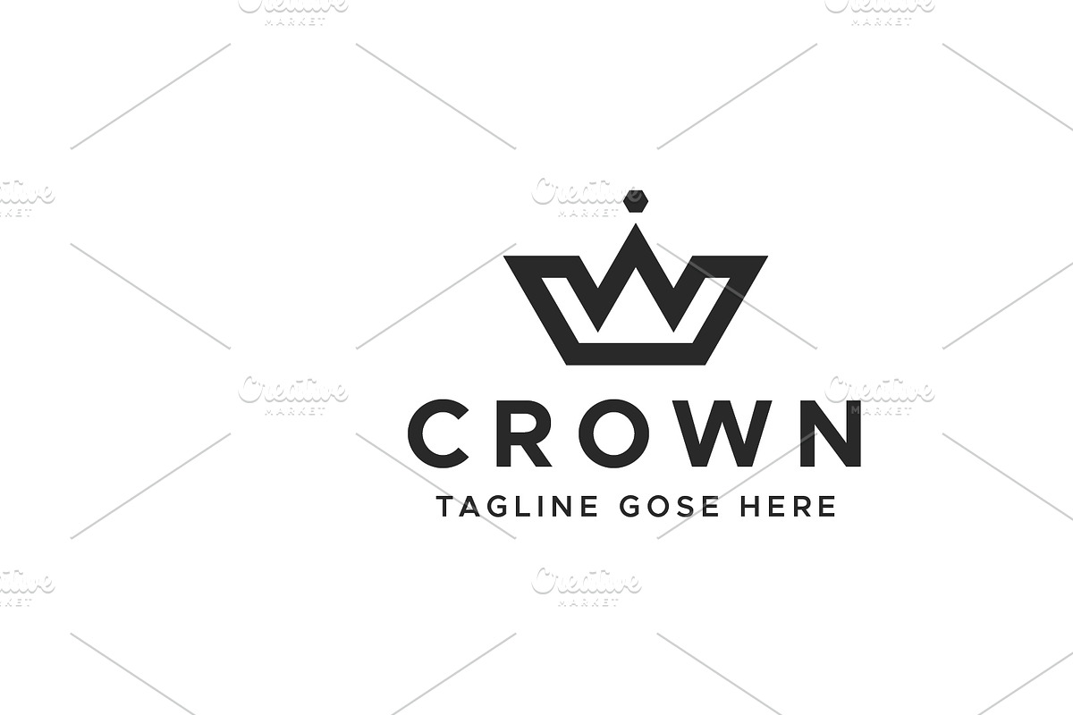Crown Logo Template, a Branding & Logo Template by Vector Squad (Photo 1 of 6)