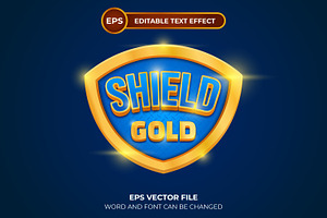 Shield gold