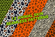 12 Animal skin patterns, a Pattern Graphic by Arthur Balitskiy (Thumbnail 1 of 5)