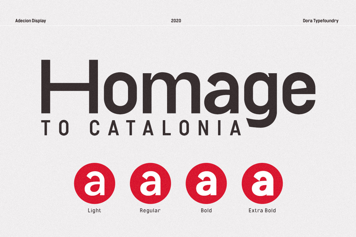 Adecion Display Font, a Serif Font by Dora Typefoundry (Photo 15 of 18)