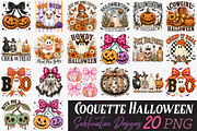 Coquette Halloween PNG Bundle, a Seasonal Illustration by Libby Wishes (Thumbnail 1 of 5)