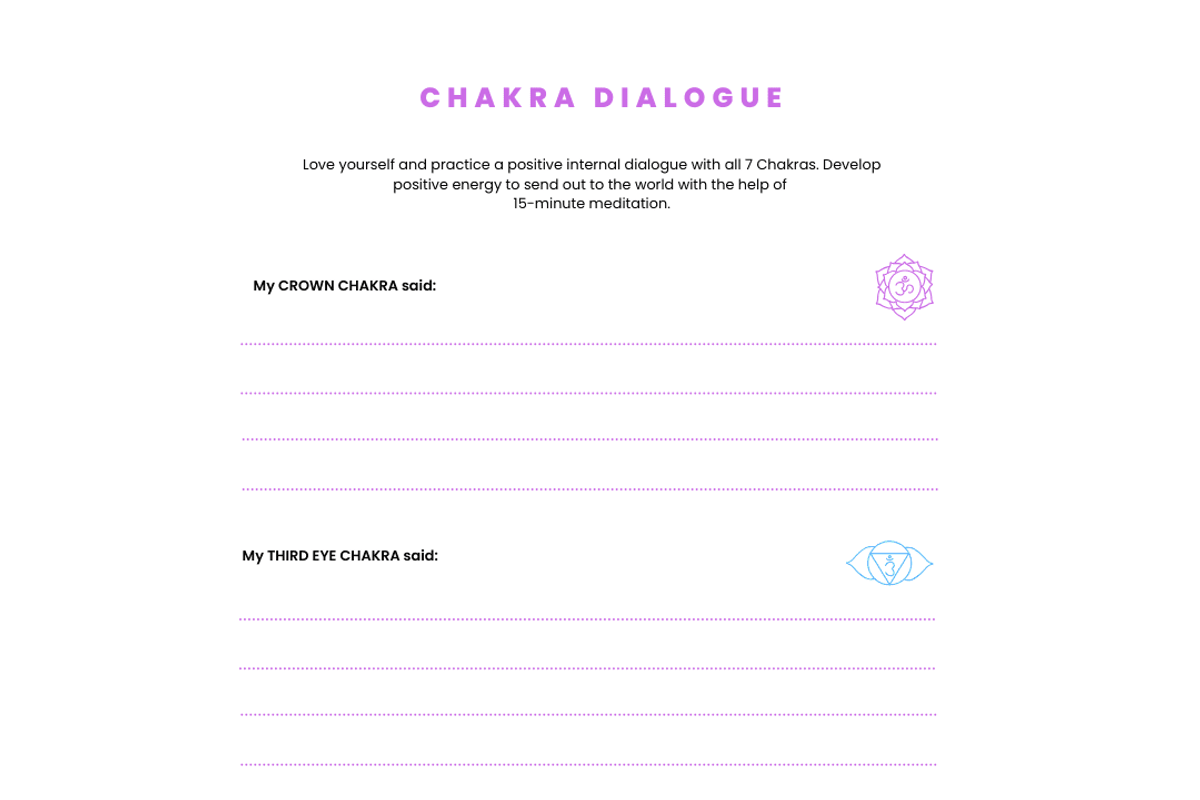 Chakra Awakening Planner, a Marketing Template by Brand Your Biz Co. (Photo 7 of 11)