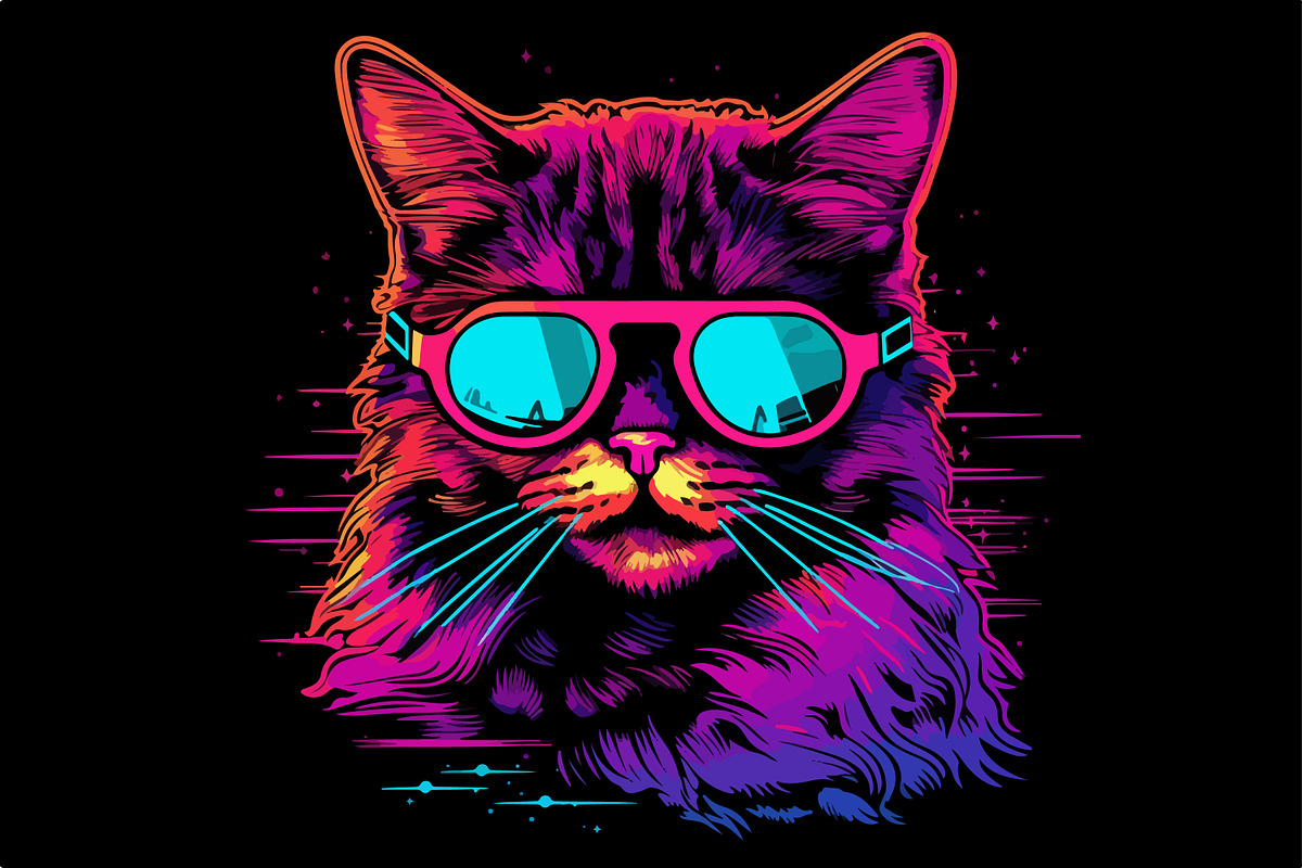 24 t-shirt designs bundle., an Animal Illustration by Fractal fonts & graphics (Photo 6 of 25)