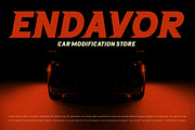 Lenozkonser - Display Racing Font, a Serif Font by twinstd (Thumbnail 7 of 8)