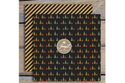 Gold Christmas Digital Papers, a Pattern Graphic by JennyL Designs (Thumbnail 3 of 3)