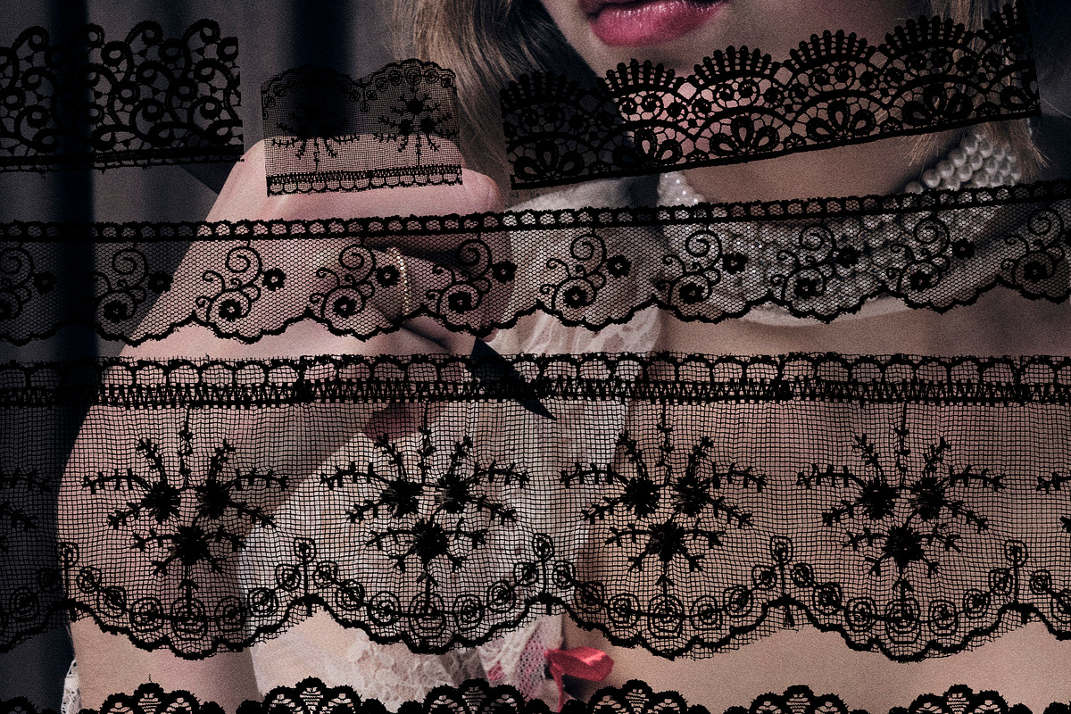 Pressed Lace Frames, a Texture Graphic by Purple (Photo 9 of 16)