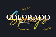 Colorado Springs Font, a Script Font by LeoSupply.co (Thumbnail 2 of 8)
