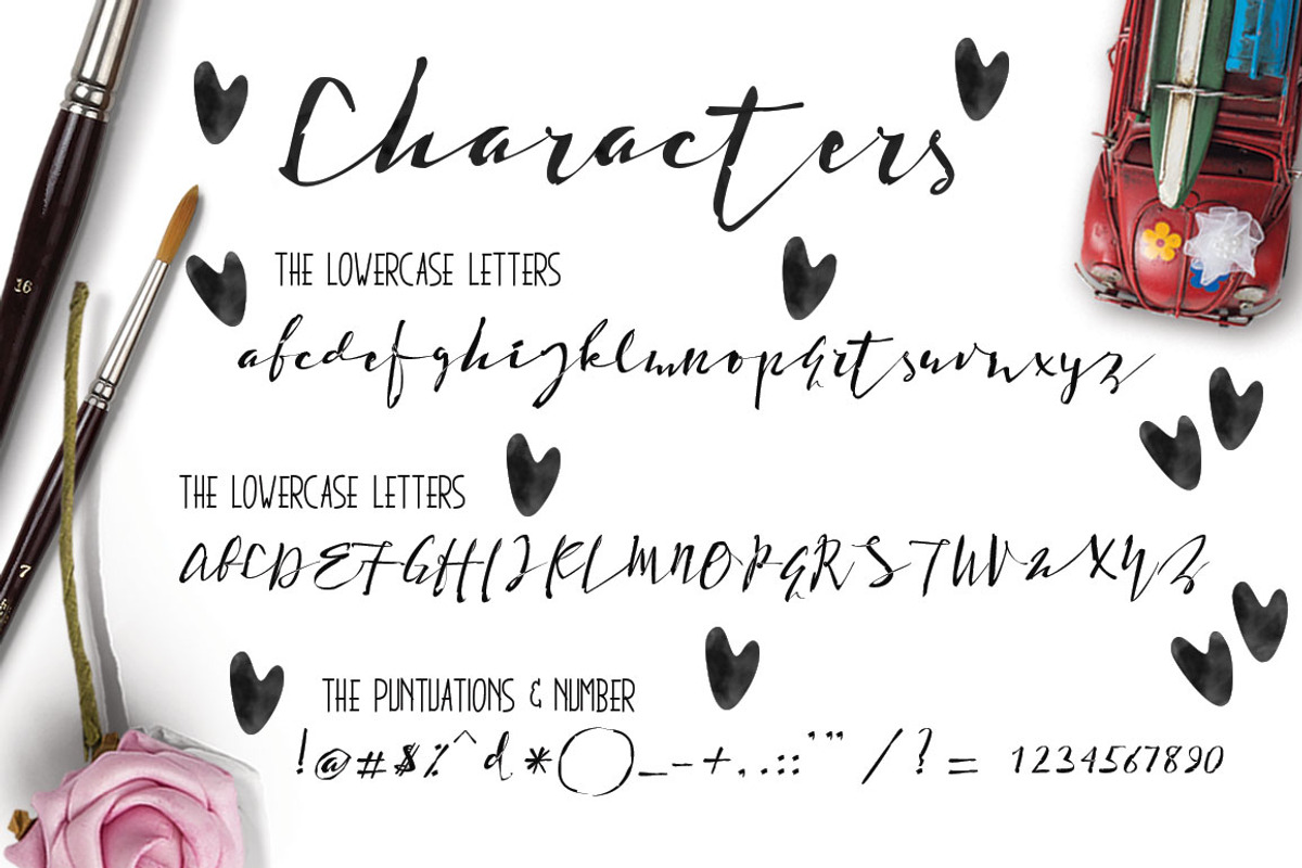 Holdenisty Typeface preview 2