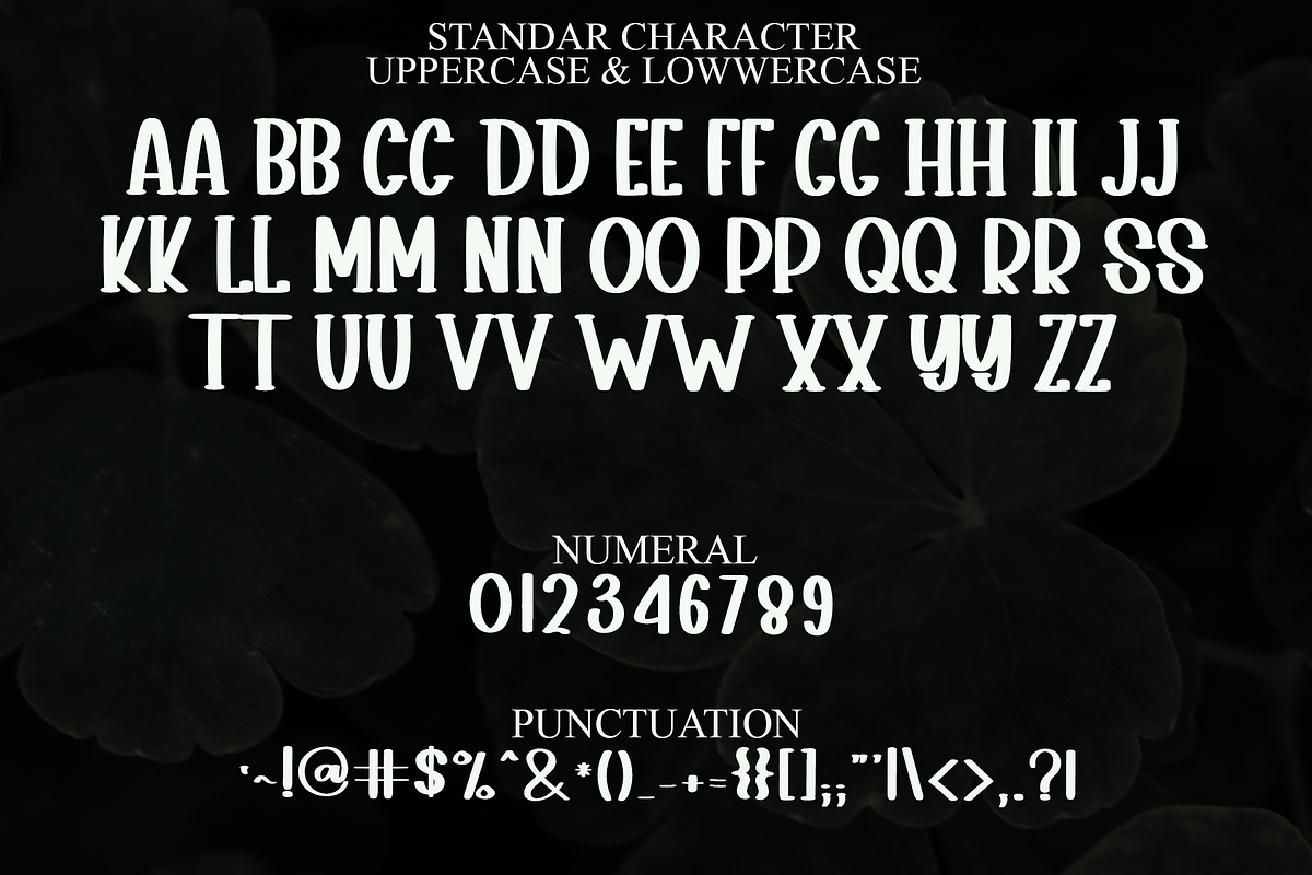 Simple Alphabet, a Sans Serif Font by FreshTypeINK (Photo 7 of 8)