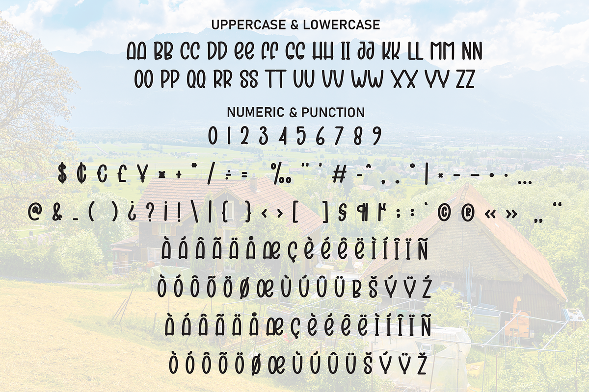 Beautiful Countrysid | Script Font, a Script Font by Scratchones (Photo 7 of 8)