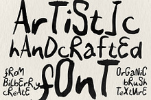 Artistic Handcrafted Font
