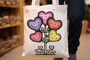 Whimsical Valentines Day Heart Tree, an Illustration by SinaCreation (Thumbnail 6 of 7)