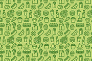 Fast Food Patterns, a Pattern Graphic by Oleg Tokarev Art (Thumbnail 3 of 5)