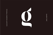 Galery - Elegant Modern Typeface, a Serif Font by suhadidesign (Thumbnail 9 of 15)