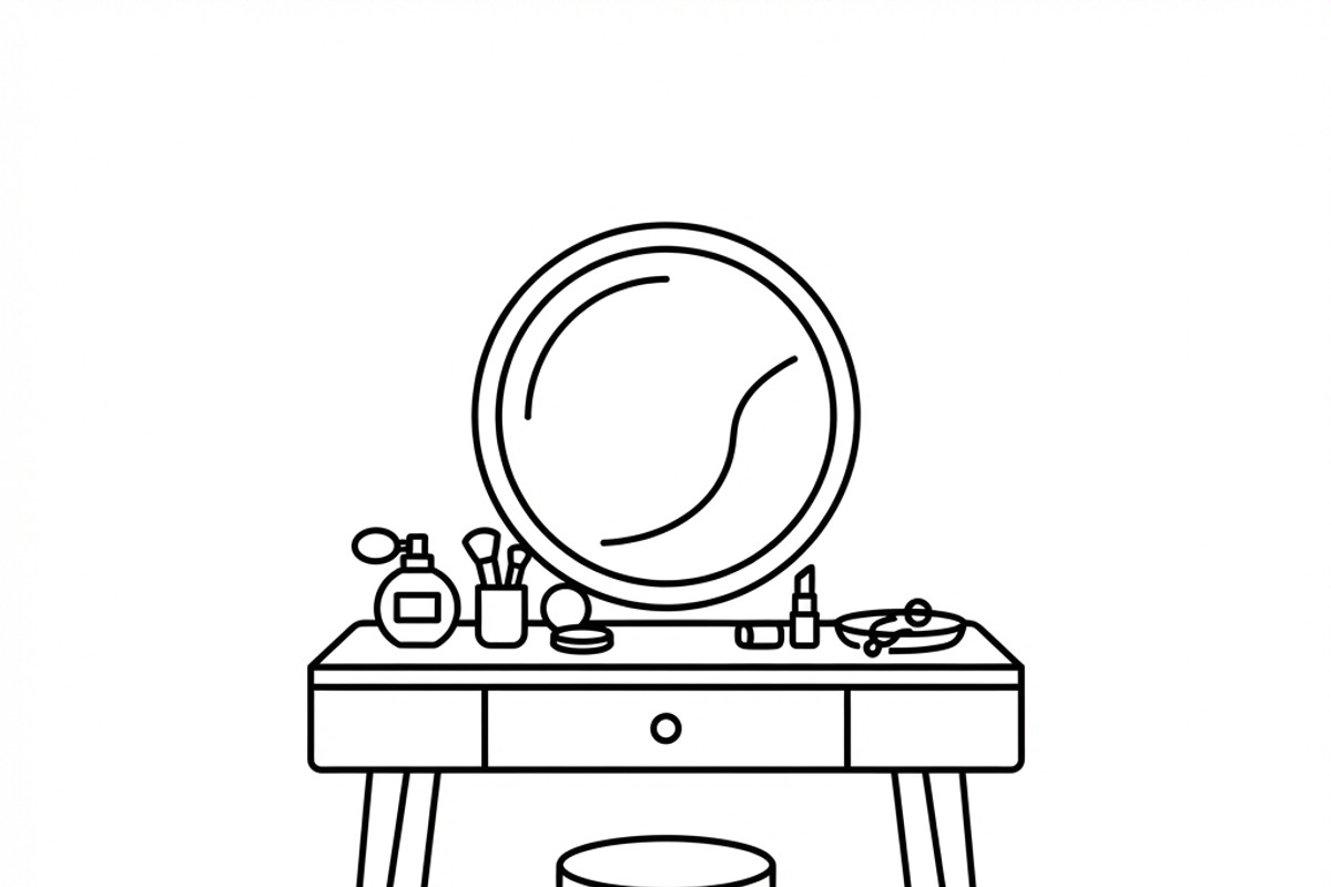 42 Minimal Bedroom Essentials Icons, an Outline Icon by adenpinkstore (Photo 6 of 12)