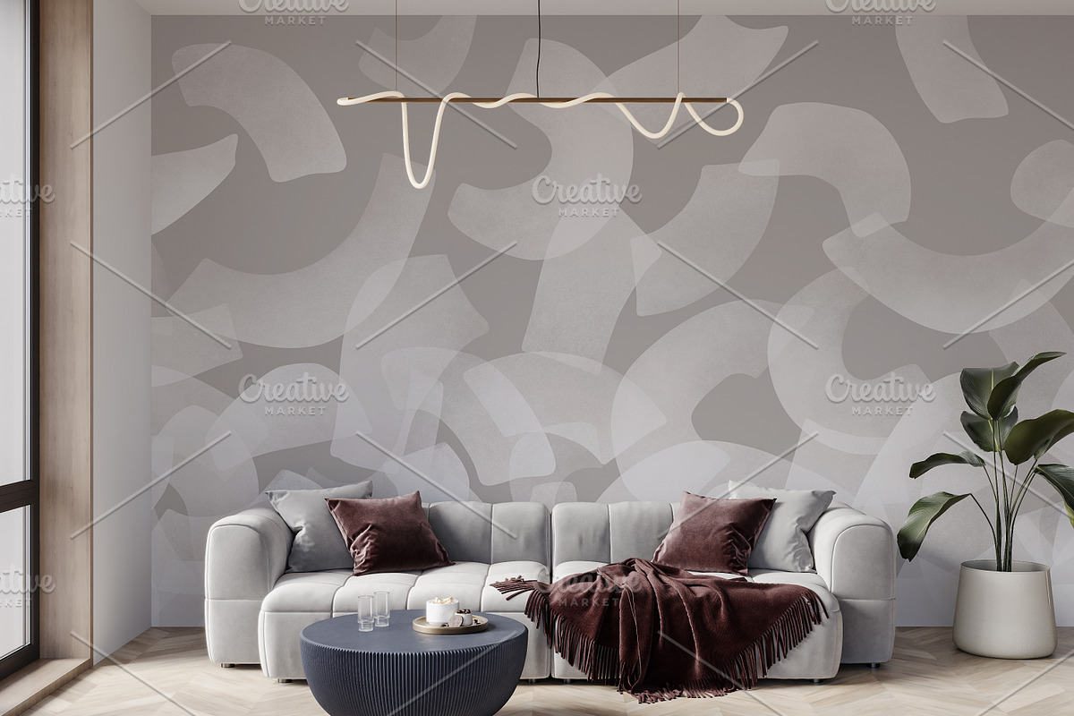 Wallpaper mockup - luxury & modern, a Household Mockup by Hunny Badger (Photo 6 of 6)