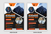 A4 Corporate Flyer Design Template, a Flyer Template by Triple M Graphics (Thumbnail 1 of 3)