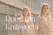 Roeska - Modern Serif Font, a Serif Font by Aqeel_Art (Thumbnail 6 of 12)
