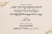 Mantiques Casual Script Wedding Font, a Script Font by Maulana Creative (Thumbnail 6 of 7)