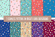 School Kids Clipart and Patterns, an Animal Illustration by RabbitAndPencil (Thumbnail 5 of 7)