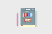 Mini Pack Colored Pencil Mockup, a Packaging Mockup by tiyasprabawa (Thumbnail 3 of 4)