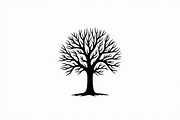 Nature Tree Silhouette Bundle, an Illustration by jahid234 (Thumbnail 4 of 9)