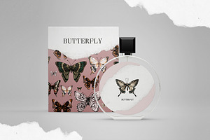 Butterflies SET And Patterns