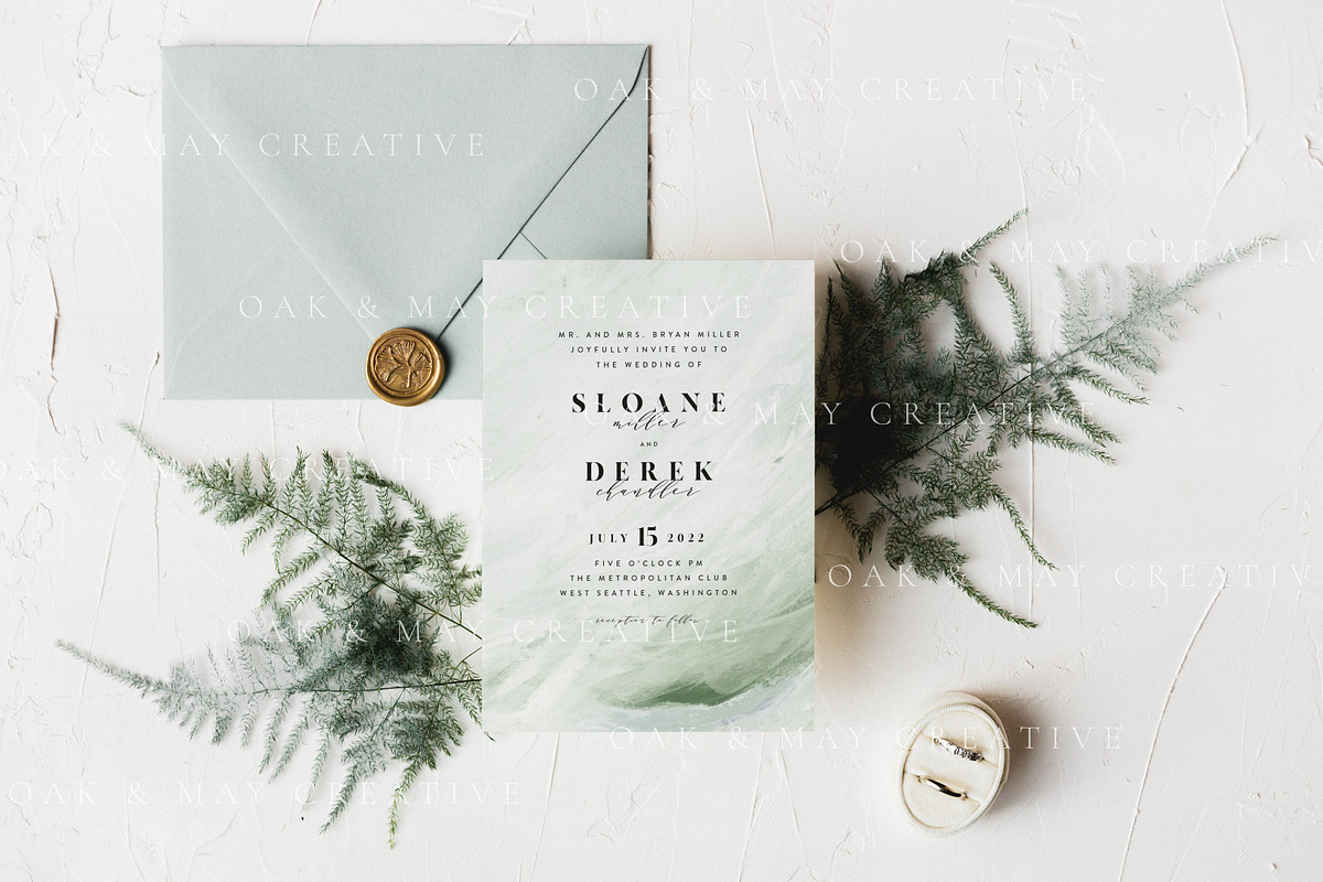 A7 Wedding Invitation Mockup, a Product Mockup by PrettyGrandmillennial (Photo 4 of 5)