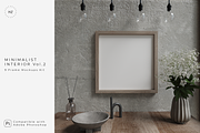 Minimalist Interior | Frame Mockups, a Print Template by Creative Studio HZ (Thumbnail 1 of 4)