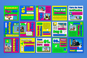 Summer Fest Instagram Carousel, a Social Media Template by graphicook (Thumbnail 2 of 3)