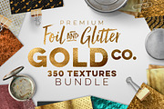 350 Gold & Metallic Textures, a Texture Graphic by Graphicdome (Thumbnail 1 of 46)