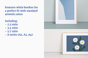 Minimal Frame Poster - Mockup Bundle, a Product Mockup by Studio MVDM (Thumbnail 6 of 8)