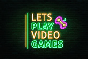 Neon Sign-Illustrator Effects, a Layer Style Add-On by Vector Galore (Thumbnail 9 of 12)