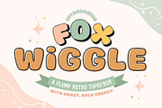 Fox Wiggle: 3 Font Styles, a Symbol Font by Fox7 By Rattana (Thumbnail 1 of 12)