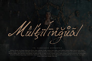 Mythshire vintage script + extras, a Script Font by Twinbrush (Thumbnail 3 of 22)
