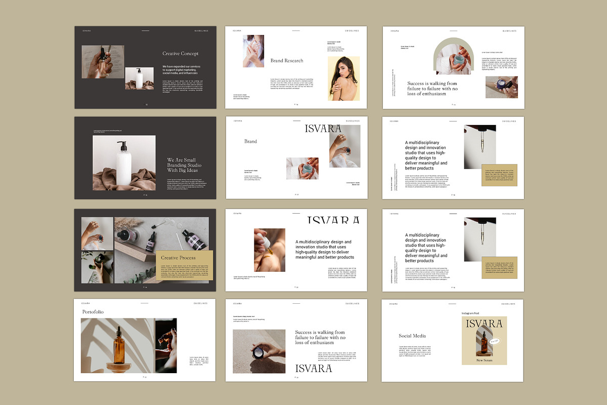 Isvara Google Slide Guidelines, a Presentation Template by Spesifikstd (Photo 11 of 12)