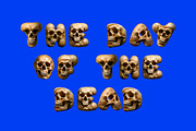 Skull Font, a Handwritten Font by Handmadefont (Thumbnail 4 of 10)