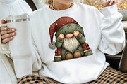 Funny Christmas Gnome Clipart, an Illustration by Sublimation Artist (Thumbnail 4 of 6)