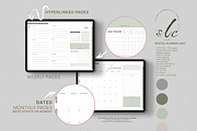 Digital Planner 2027 Print, a Stationery Template by slowlivecreate (Thumbnail 1 of 4)