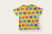 Colorful Cat Faces Seamless Pattern, a Pattern Graphic by Irina Ostapenko (Thumbnail 3 of 5)