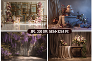 Timeless Wedding Photo backdrops, a Background Graphic by PrintHaven Designs (Thumbnail 11 of 12)