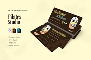 Pilates Studio - Gift Voucher, a Card Template by VUNIRA (Thumbnail 1 of 3)