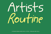 CS Bimbo Drawn, a Sans Serif Font by Craft Supply Co. (Thumbnail 3 of 8)