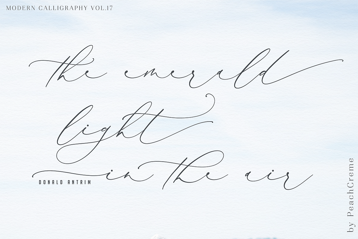 Breathe Poetry // Modern Calligraphy, a Script Font by PeachCreme (Photo 29 of 33)