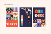 Geometrical Circus illustrations, a Decorative Illustration by Marish (Thumbnail 3 of 10)