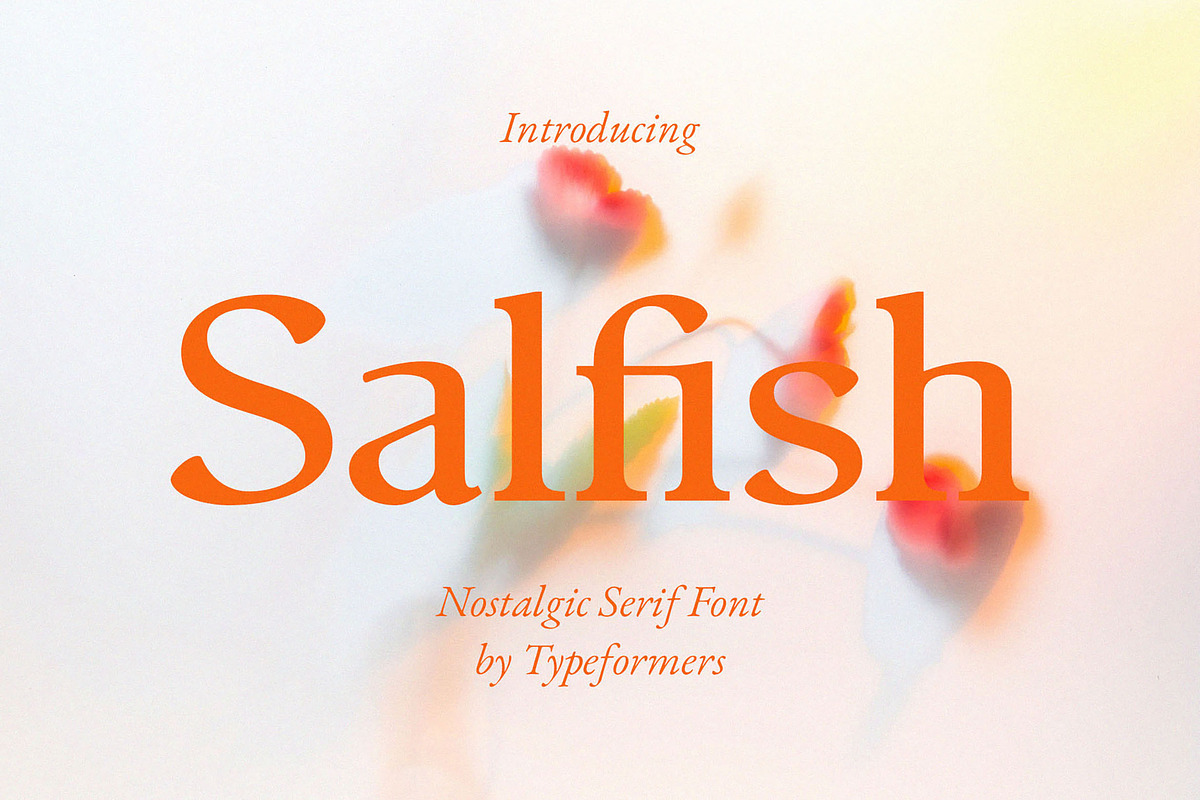 Salfish - Nostalgic Serif Font, a Serif Font by Typeformers (Photo 1 of 5)