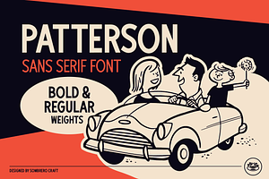 Patterson Display Font